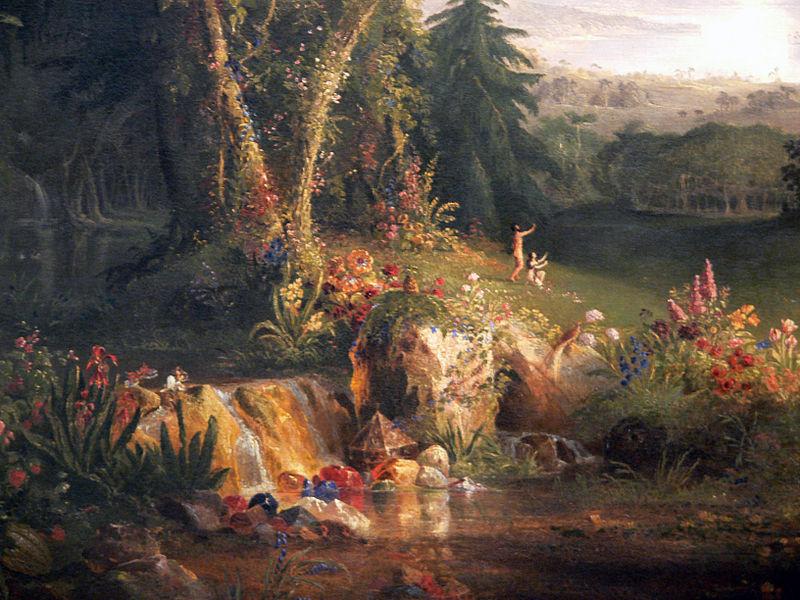 Thomas Cole The Garden of Eden oil painting image
